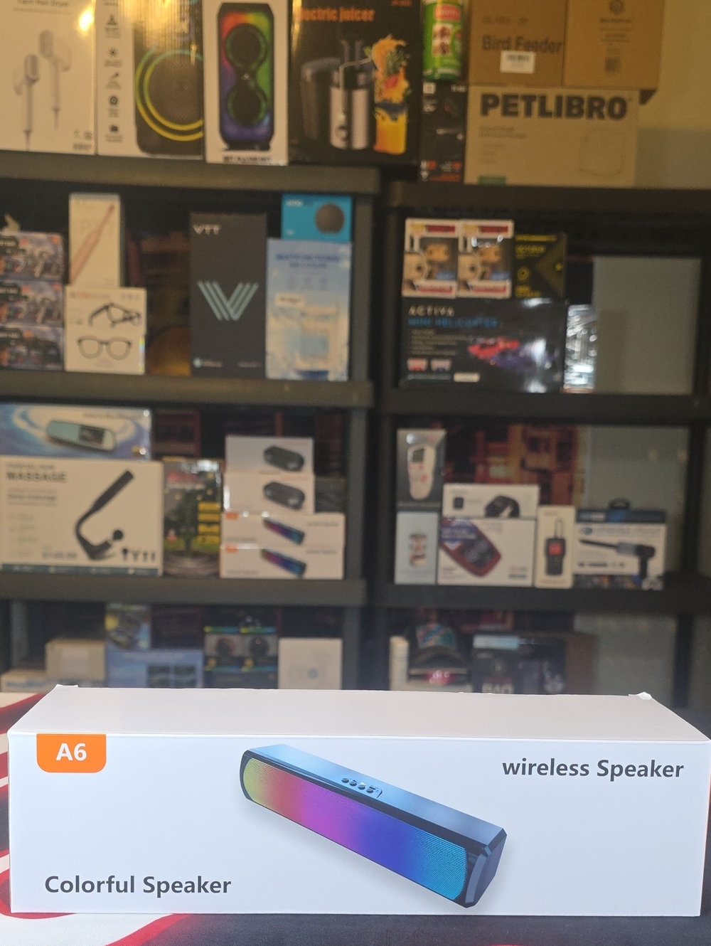 Colorful Wireless Bluetooth Speaker - Factory Sealed